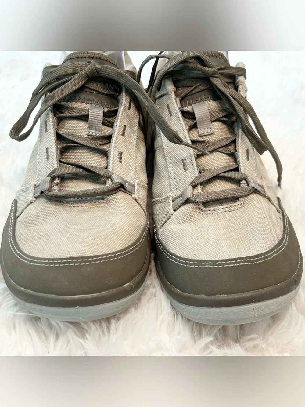Simms Westshore Slip On Shoes Men’s Sz 10.5 Beige Fishing Deck Sneakers Comfort